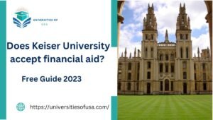 Does Keiser University accept financial aid