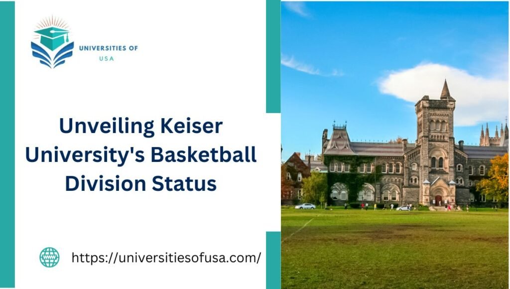 Unveiling Keiser University's Basketball Division Status