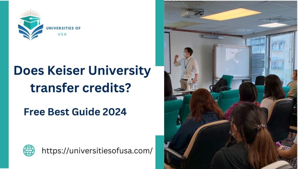 Does Keiser University transfer credits