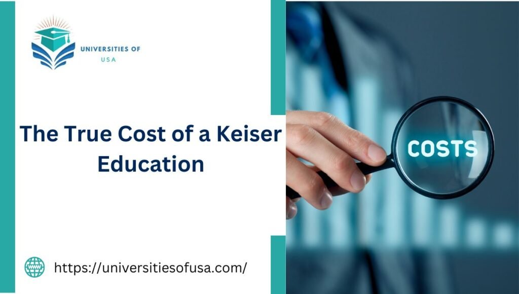 The True Cost of a Keiser Education